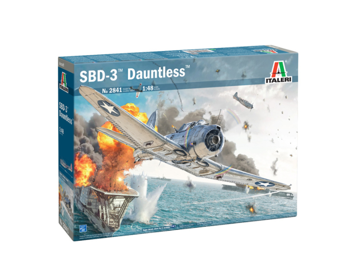 Italeri 2841 - 1:48 American Bomber Aircraft Usn Douglas Sbd-3 Dauntless [1]
