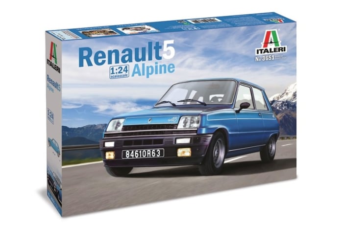 Italeri 3651 - 1:24 RENAULT 5 ALPINE [1]