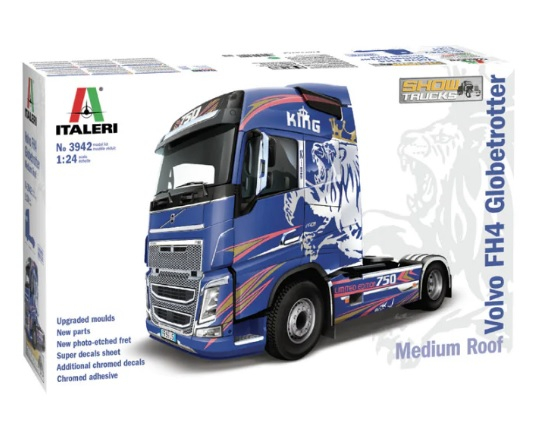 Italeri 3942 - 1:24 VOLVO FH4 Globetrotter ShowTrucks [1]