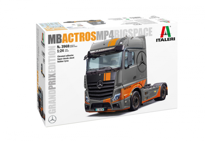 Italeri 3968 - 1:24 German Truck Mercedes-Benz Actros MP4 Big Space - Grand Prix Edition [1]