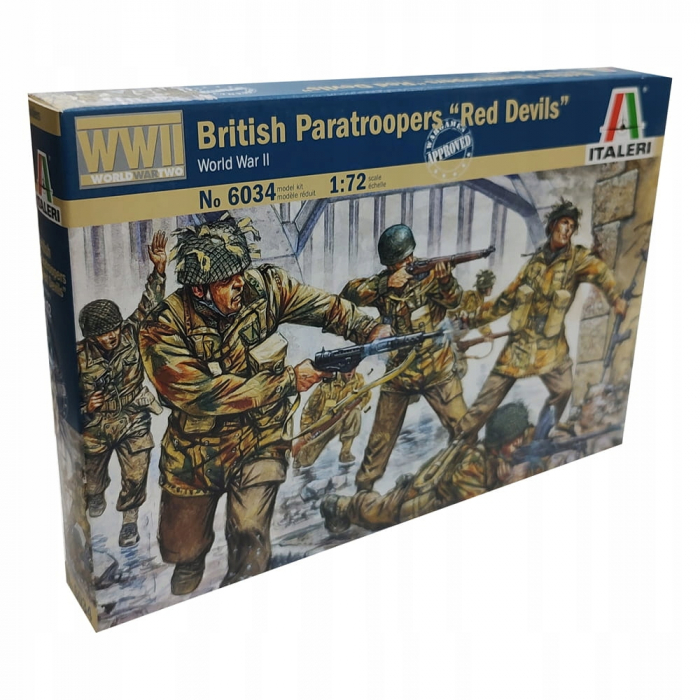Italeri 6034 - 1:72 British Paratroopers "Red Devils", Wwii [1]