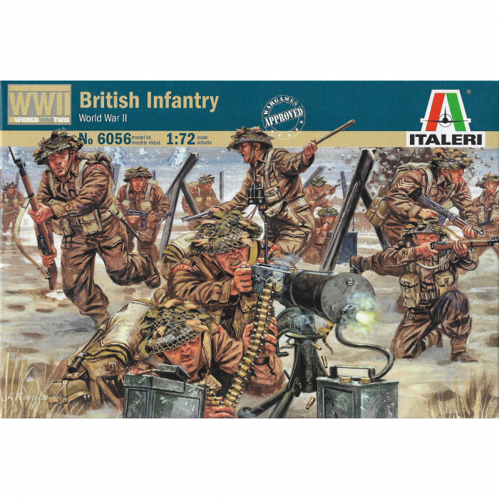Italeri 6056 - 1:72 British Infantry, Wwii [1]