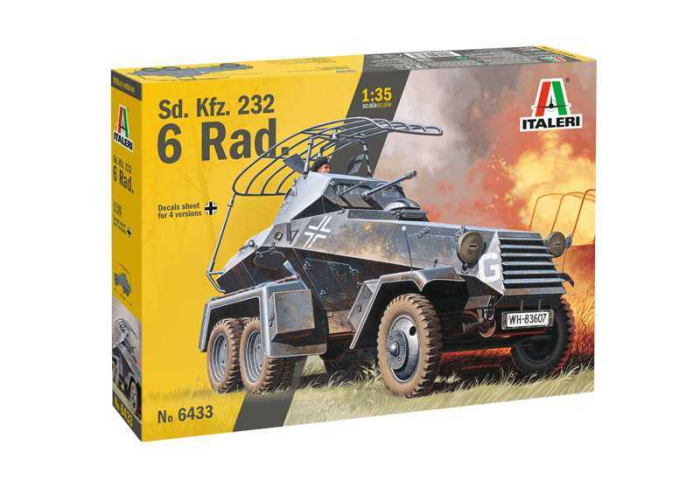 Italeri 6433 - 1:35 Heavy armored car Sd. Kfz. 232 6-Rad [1]