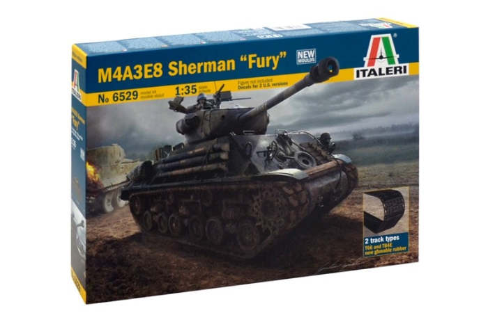 Italeri 6529 - 1:35 M4A3E8 SHERMAN "FURY" [1]