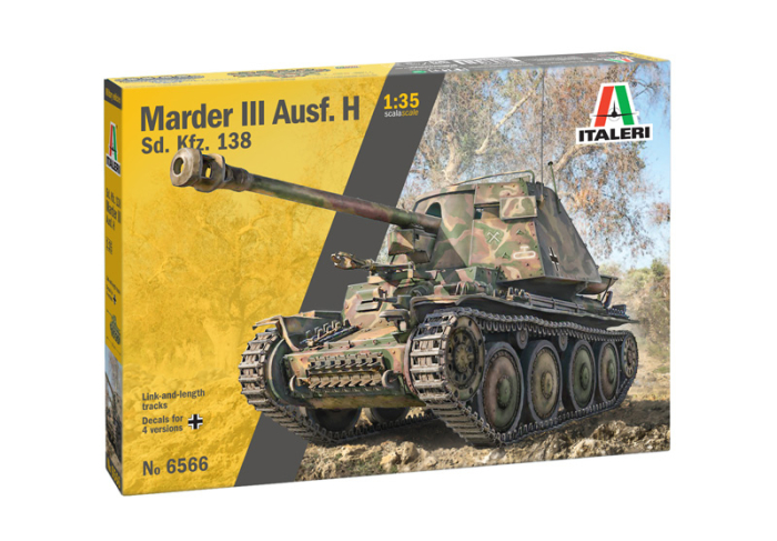 Italeri 6566 - 1:35 Marder III Ausf. H Sd. Kfz.138 [1]