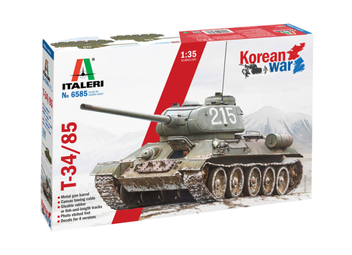 Italeri 6585 - 1:35 T -34-85 Premium Version (Korean War) [1]