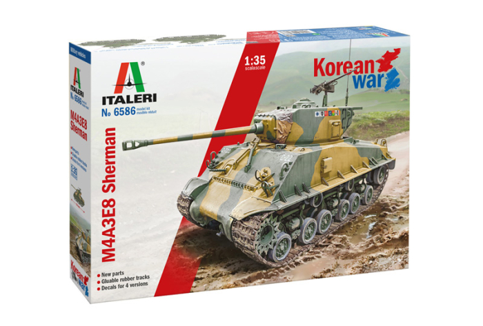 Italeri 6586 - 1:35 M4A3E8 Sherman Korean War [1]