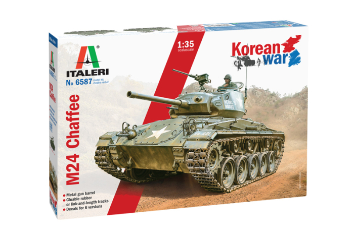 Italeri 6587 - 1:35 M24 CHAFEE (KOREAN WAR) [1]