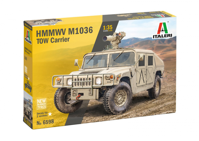 Italeri 6598 - 1:35 HMMWV M1036 TOW Carrier [1]