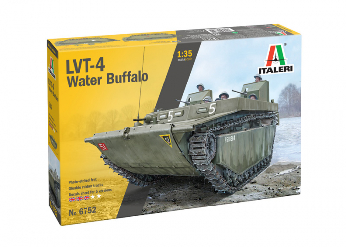 Italeri 6752 - 1:35 American landing vehicle tracked LVT-4 Water Buffalo (ETO) [1]