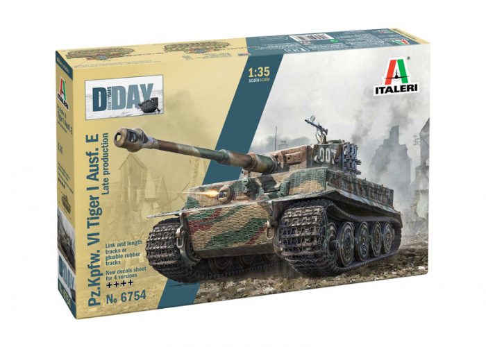 Italeri 6754 - 1:35 Pz.Kpfw. VI Tiger I Ausf. E late production [1]