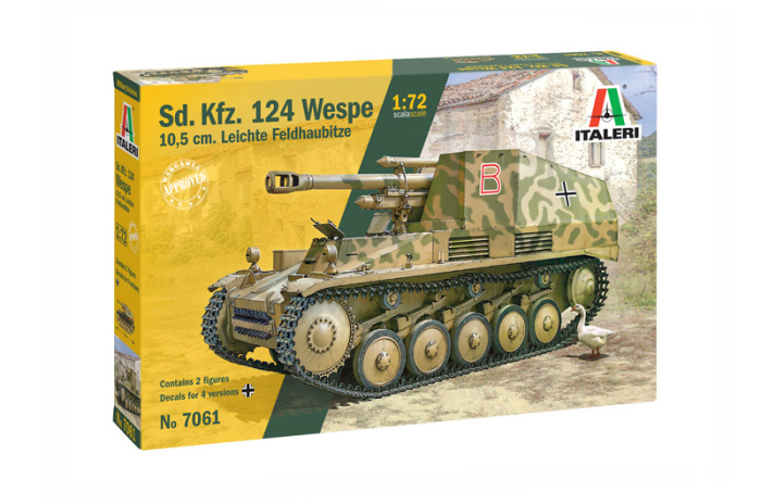 Italeri 7061 - 1:72 SD.KFZ.124 WESPE [1]