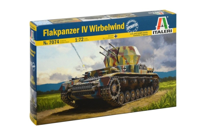 Italeri 7074 - 1:72 Flakpanzer IV Wirbelwind [1]