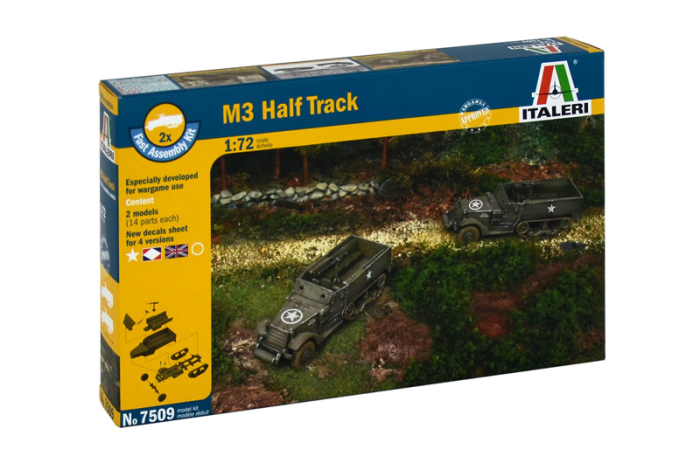 Italeri 7509 - 1:72 M3 Half Track - Fast assembly [1]