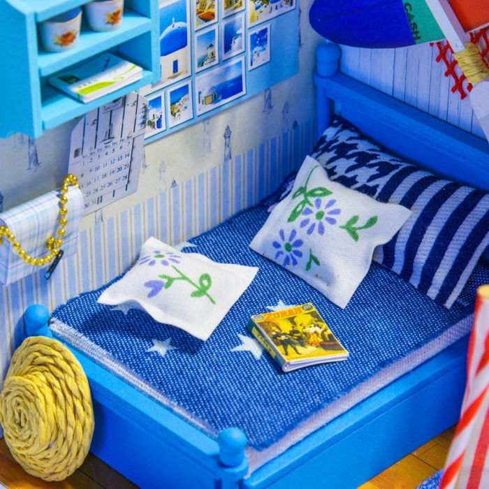 Little Story Folding Wooden LED Model - Leo's Room [4]