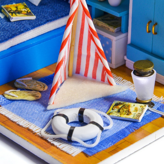 Little Story Folding Wooden LED Model - Leo's Room [3]