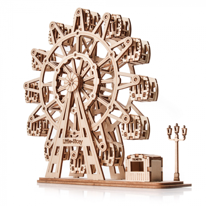 Little Story Wooden Model 3D Puzzle - Ferris Wheel [1]