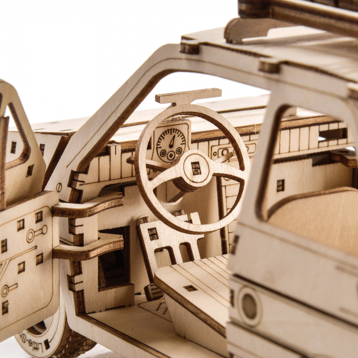 Little Story Wooden Model 3D Puzzle - Fiat 126P [7]