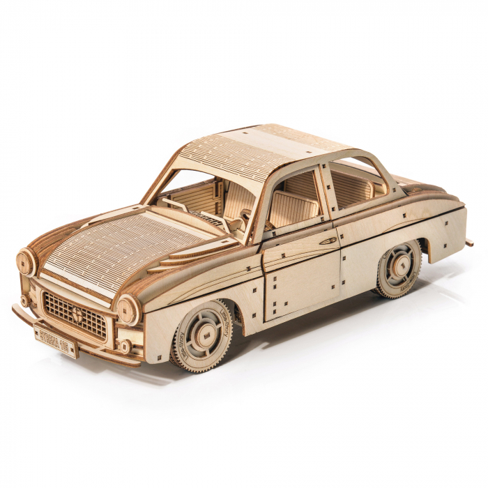 Little Story Wooden Model 3D Puzzle - FSO Syrena 105 [1]