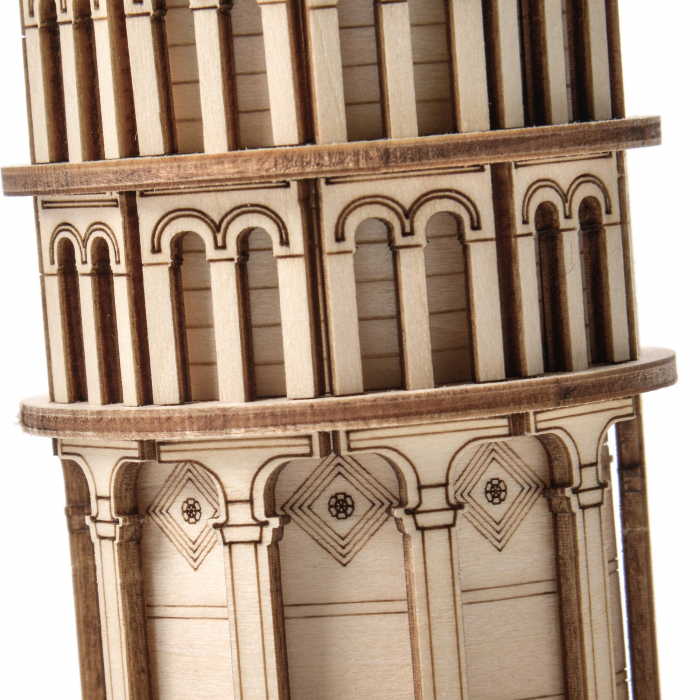 Little Story Wooden Model 3D Puzzle - Leaning Tower of Pisa [3]