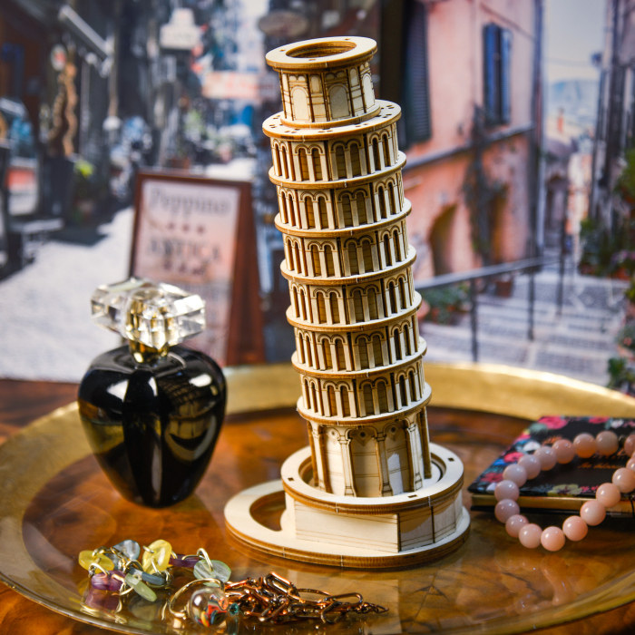 Little Story Wooden Model 3D Puzzle - Leaning Tower of Pisa [5]