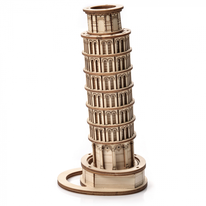 Little Story Wooden Model 3D Puzzle - Leaning Tower of Pisa [1]