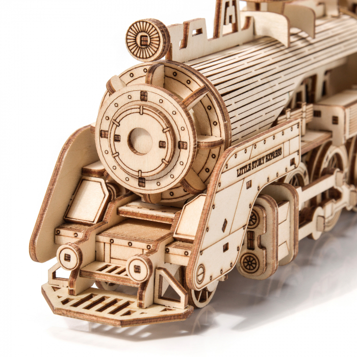 Little Story Wooden Model 3D Puzzle - Locomotive [6]