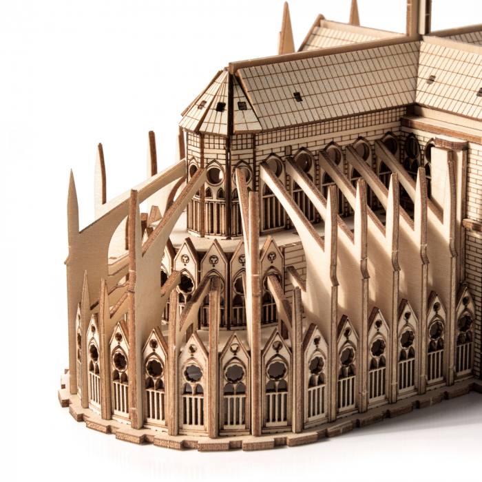Little Story Wooden Model 3D Puzzle - Notre-Dame [5]