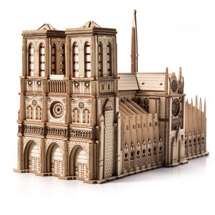 Little Story Wooden Model 3D Puzzle - Notre-Dame [4]