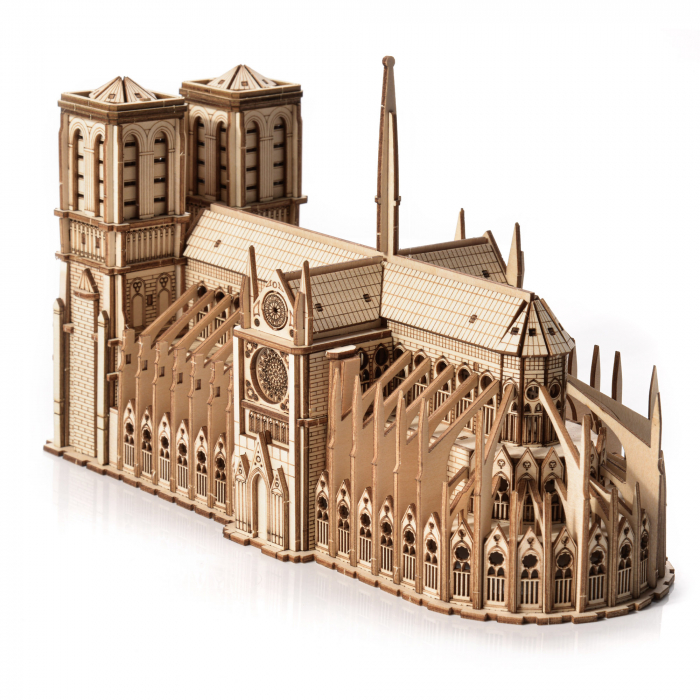 Little Story Wooden Model 3D Puzzle - Notre-Dame [3]