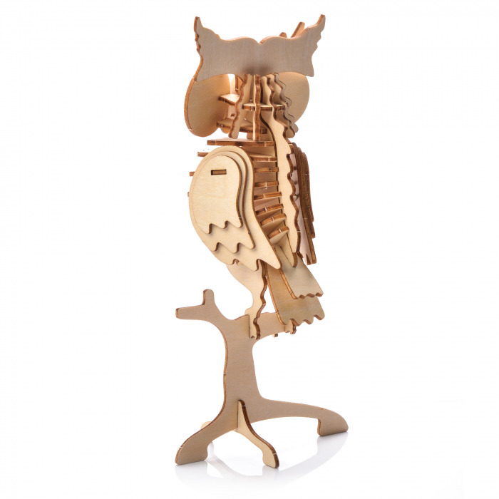 Little Story Wooden Model 3D Puzzle - Owl [3]