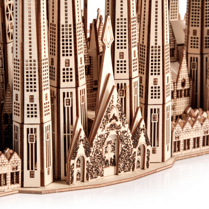 Little Story Wooden Model 3D Puzzle - Sagrada Familia [9]