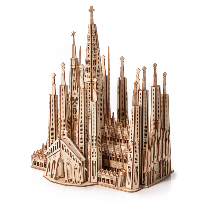 Little Story Wooden Model 3D Puzzle - Sagrada Familia [1]