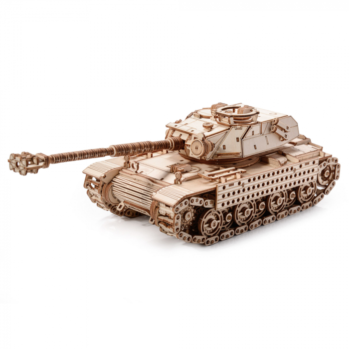 Little Story Wooden Model 3D Puzzle Tank - Bat-Chatillon Bourrasque [4]