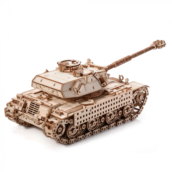 Little Story Wooden Model 3D Puzzle Tank - Bat-Chatillon Bourrasque [3]