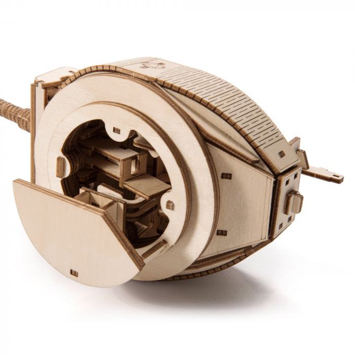 Little Story Wooden Model 3D Puzzle Tank - M4A3E8 Sherman [10]