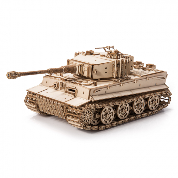 Little Story Wooden Model 3D Puzzle Tank - Tiger I [2]