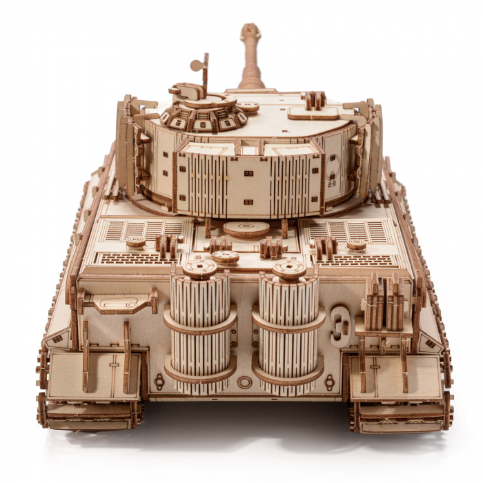 Little Story Wooden Model 3D Puzzle Tank - Tiger I [7]