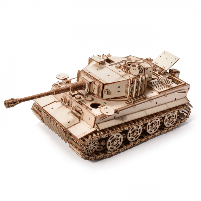 Little Story Wooden Model 3D Puzzle Tank - Tiger I [9]