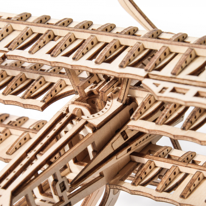 Little Story Wooden Model 3D Puzzle - Triplane [4]