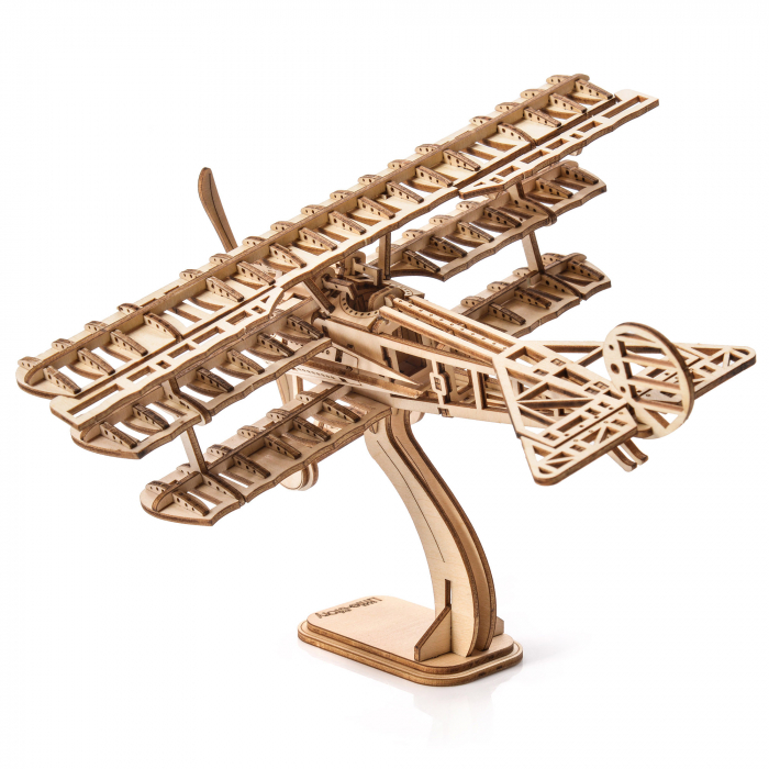 Little Story Wooden Model 3D Puzzle - Triplane [2]