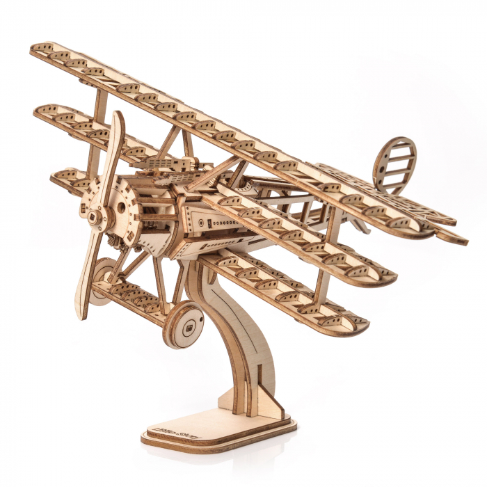 Little Story Wooden Model 3D Puzzle - Triplane [1]