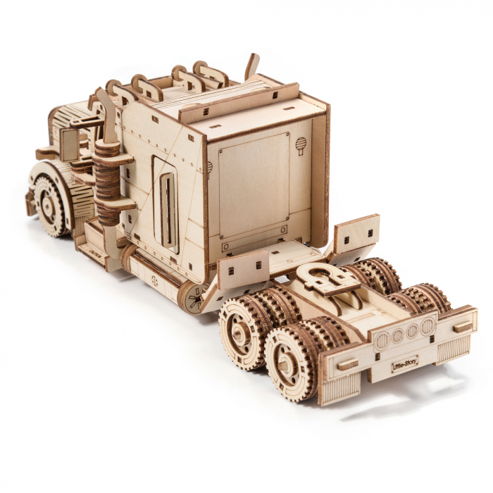 Little Story Wooden Model 3D Puzzle - Truck [3]
