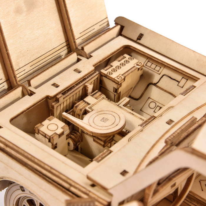Little Story Wooden Puzzle 3D Model - FSO Fiat 125p [6]