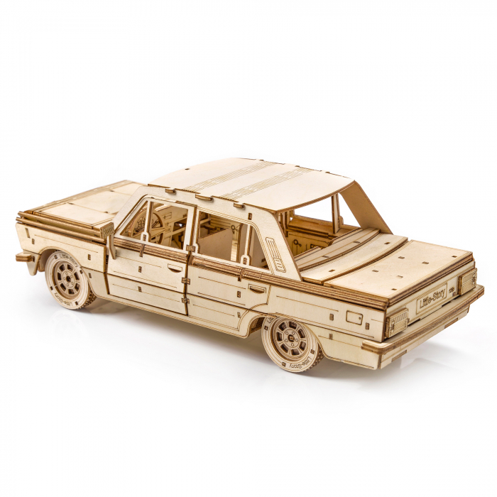 Little Story Wooden Puzzle 3D Model - FSO Fiat 125p [3]
