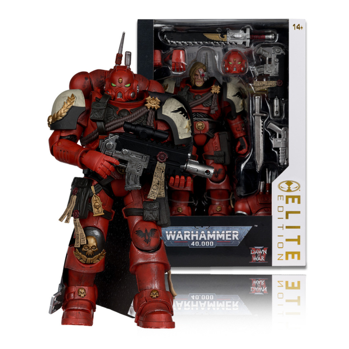 McFarlane - Warhammer 40,000 Dawn of War 4 Captain Cyrus in Phobos Armour Elite Edition 7-inch Action Figure [2]
