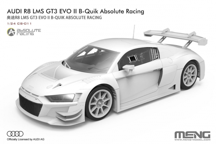 MENG - 1:24 AUDI R8 LMS GT3 EVO II B-Quik Absolute Racing [2]