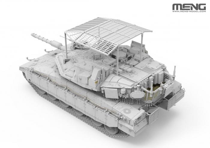 MENG - 1:35 Israel Main Battle Tank Merkava Mk.4M w/Roof-Mounted Slat Armor [3]