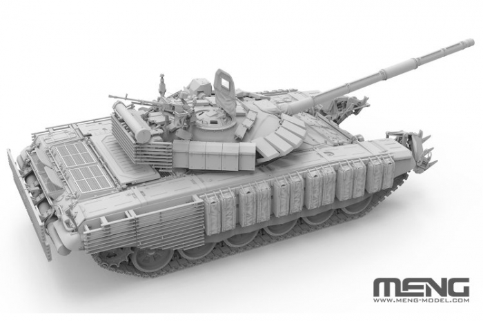 MENG - 1:35 Russian Main Battle Tank T-72B3M w/ KMT-8 Mine Clearing System [3]