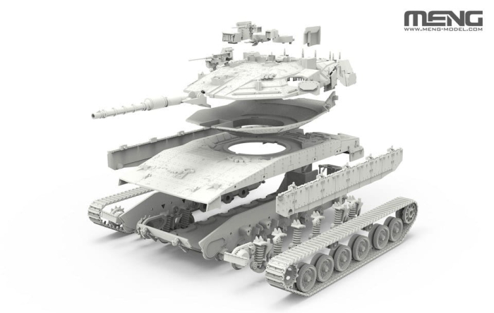 MENG 72006 1:72 Merkava Mk.4M Trophy [2]